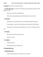 Tiết 40: Bài 1: BẤT ĐẲNG THỨC VÀ CHỨNG MINH BẤT ĐẲNG THỨC pps