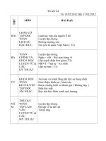 giáo án tuần 24 lớp 5