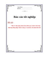 Luận văn: Một số biện pháp nhằm hoàn thiện quy trình tổ chức thực hiện hợp đồng nhập khẩu ở công ty Centrimex chi nhánh Hà Nội potx