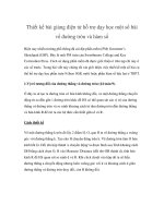 Thiết kế bài giảng điện tử hỗ trợ dạy học một số bài về đường tròn và hàm số ppsx