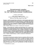 Báo cáo sinh học: 