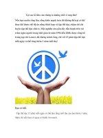 Tại sao tổ tiên của chúng ta không chết vì ung thư? doc