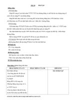 Tiết 30: : BÀI TẬP ĐƯỜNG THẲNG docx