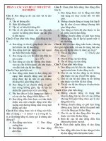 Vật Lý 12: PHẦN 1: CÁC VẪN ĐỀ LÝ THUYẾT VỀ DAO ĐỘNG potx