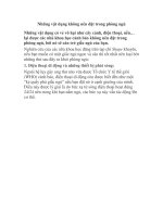 Những vật dụng không nên đặt trong phòng ngủ pdf