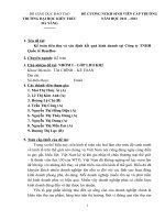 dề cương NCKHHT Tiêu thụ và KQ HĐKD ppt