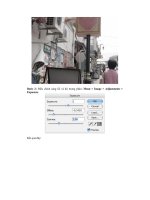 Giáo trình photoshop: Hướng dẫn thực hiện kĩ thuật tạo ảnh nền màu phần 8 pdf