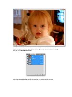 Giáo trình photoshop: Tổng hợp những bài viết hay về đồ họa vi tính phần 8 pdf