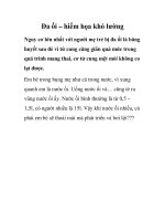 Đa ối – hiểm họa khó lường ppt