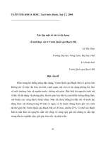 Báo cáo nghiên cứu khoa học đề tài 