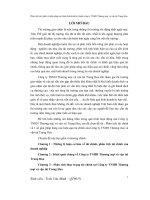 Phân tích tài chính và một số giải pháp nâng cao hiệu quả tài chính của công ty TNHH thương mại và vận tải Trung Hoa