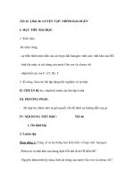 Bài 26: LUYỆN TẬP: NHÓM HALOGEN ppsx