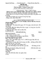 giáo án tuần 35 lớp 1