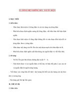 Vật lý 11 chương trình nâng cao: 13. DÒNG ĐIỆN KHÔNG ĐỔI - NGUỒN ĐIỆN . doc