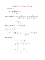 Các dạng bài tập Vật lý 12: DẠNG 8: TÌM ω ĐỂ UL(Max) HOẶC UC(Max) pot