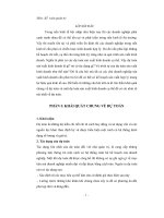 Dự Toán Hoạt Động Sản Xuất Kinh Doanh Năm 2011 Của Công Ty Cổ Phần Phương Đông