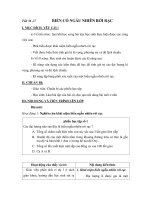 Tiết 36 ,37BIẾN CỐ NGẪU NHIÊN RỜI RẠC pdf