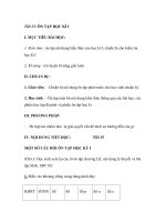 Tiết 35: ÔN TẬP HỌC KÌ I pdf