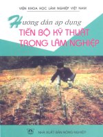 Hướng dẫn áp dụng tiến bộ kỹ thuật trong lâm nghiệp part 1 pot