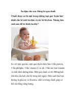 Ăn dặm cho con: Đừng bỏ qua chuối pdf