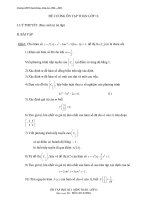 ĐỀ CƯƠNG ÔN TẬP TOÁN LỚP 12 pot