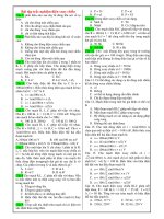 Vật Lý 12: Bài tập trắc nghiệm điện xoay chiều pot