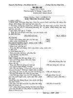 giáo án tuần 27 lớp 1