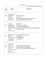 giáo án tuần 23 lớp 5