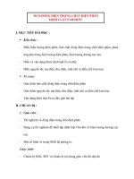 Vật lý 11 chương trình nâng cao: 30-31 DÒNG ĐIỆN TRONG CHẤT ĐIỆN PHÂN ĐỊNH LUẬT FARAĐÂY pptx