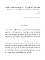 Báo cáo nghiên cứu khoa học đề tài 