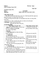 giáo án tuần 5 lớp 5