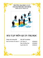 các vấn đề về truyền thông trong tổ chức