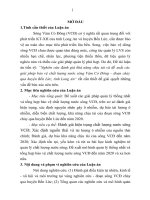 nghiên cứu đánh giá khả năng chịu tải và đề xuất các giải pháp bảo vệ chất lượng nước sông vàm cỏ đông – đoạn chảy qua huyện bến lức, tỉnh long an