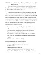 hãy nêu và giải thích các yếu tố bất ngờ ảnh hưởng đến hoạch định