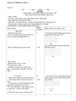 giáo án thể dục lớp 4 theo chương trình chuẩn in dùng luôn