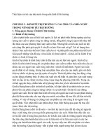 vai trò của nhà nước trong nền kinh tế thị trường