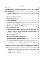 tiểu luận quản trị học quyết định và hoạch định 8đ