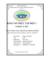 BÁO CÁO KIẾN TẬP NHÀ HÀNG THẮNG HƯƠNG   for merge