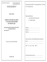 Nghiên cứu hệ sinh ánh xạ đóng và ứng dụng trong thể hiện ngữ nghĩa dữ liệu (tóm tắt)