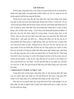 BÁO CÁO KIẾN TẬP Nhà hàng kevinlưu  hoàn chỉnh