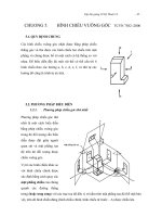 Vẽ kỹ thuật_hình chiếu vuông góc