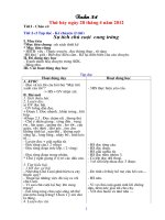 giáo án lớp 3 tuần 34