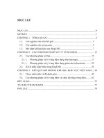 nghiên cứu khả năng mô phỏng khí hậu cho khu vực việt nam và phụ cận bằng mô hình RegCM3