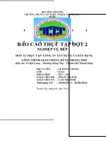 chế biến món ăn tại nhà hàng rừng trong phố