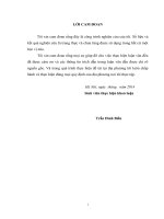 Giải quyết việc làm cho lao động nông thôn trên địa bàn xã việt xuân, huyện vĩnh tường, tỉnh vĩnh phúc