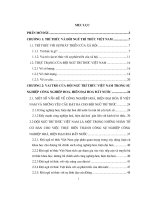 Đội ngũ trí thức việt nam với sự nghiệp công nghiệp hoá, hiện đại hoá đất nước