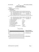 Đề tài xây dựng mặt đường
