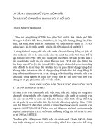 cơ cấu và tình hình sử dụng ruộng đất ở châu thổ sông hồng trong thời kỳ đổi mới