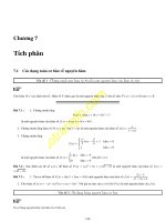 tài liệu tích phân ôn thi đại học