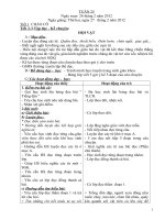 giáo án lớp 3 tuần 25